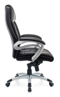 Изображение кресло gk george premium black экокожа черная
